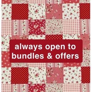 Please feel free to make bundles & send offers🥰
